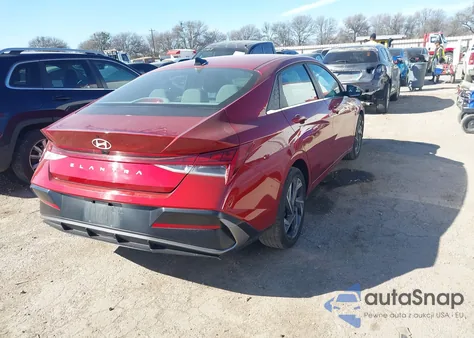 2025 Hyundai Elantra Sel Convenience from USA, damaged, VIN KMHLS4DG3SU879782